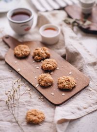 Close-up of cookies