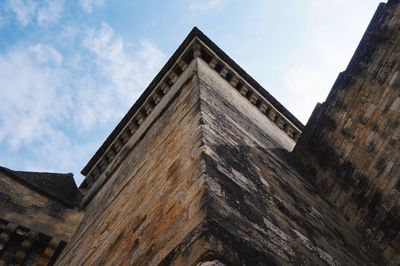 Low angle view of building against sky