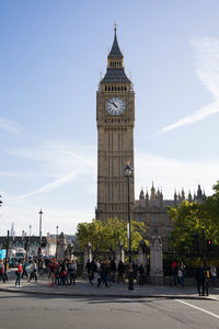 View of clock tower