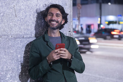 Young woman using mobile phone