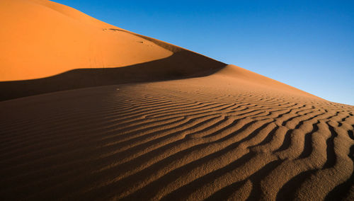 Beautiful sahara desert 