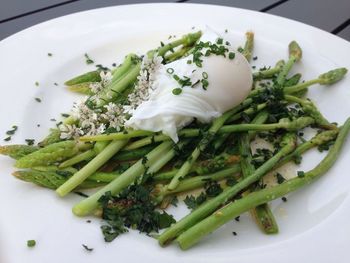 Close-up of salad in plate