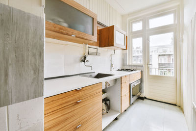 Interior of bathroom