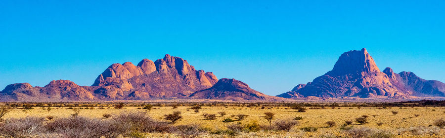 Landscape in namibia