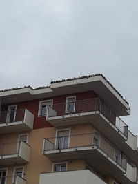 Low angle view of building against sky