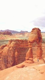 Rocks on rock formation