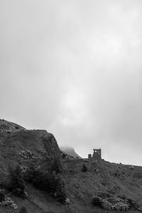 Scenic view of mountain against sky