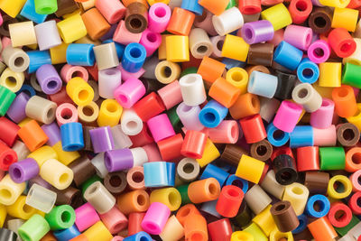 Full frame shot of colorful candies