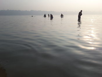 People on beach