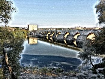 Bridge over river