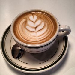 Close-up of coffee cup