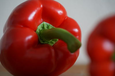 Close-up of red bell peppers
