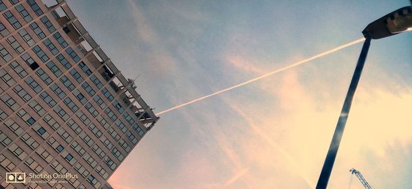 Low angle view of building against sky