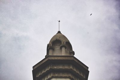 Low angle view of built structure against sky