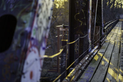 Close-up of rusty metal