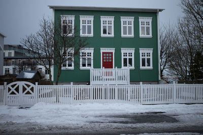 View of building in winter