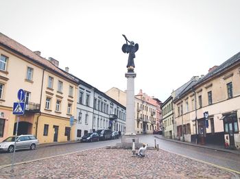 View of buildings in city