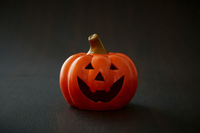 Close-up of pumpkin on halloween