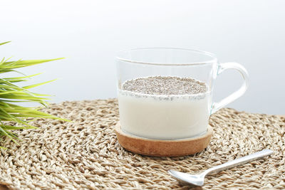 Close-up of coffee cup