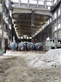 Interior of old building