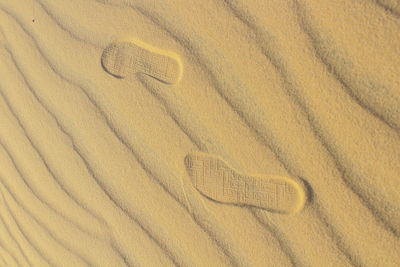 Full frame shot of sand