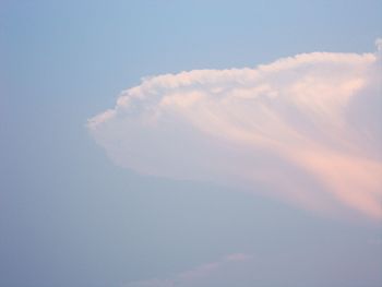 Scenic view of cloudy sky