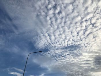 Low angle view of sky