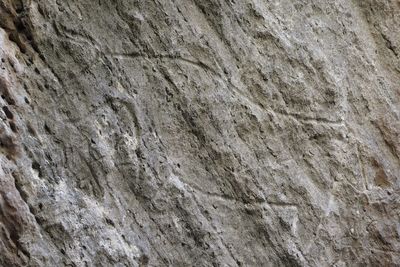 Macro shot of rock formation