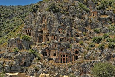 Old ruins of building