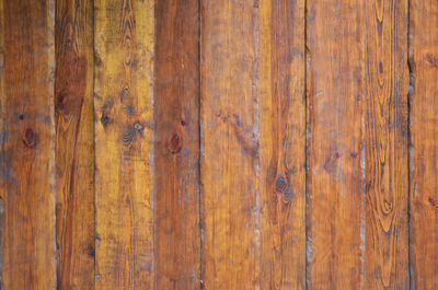 Full frame shot of wooden fence