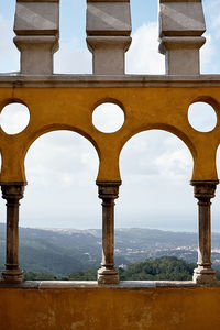 View of historic building against sky