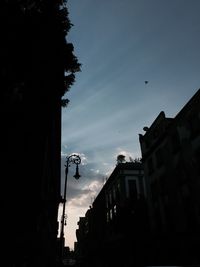 Low angle view of building against sky