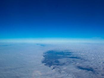 Aerial view of landscape