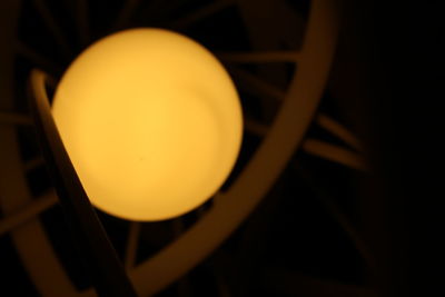 Close-up of light bulb