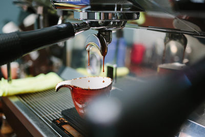 Close-up of coffee