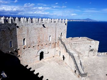 View of fort against the sky