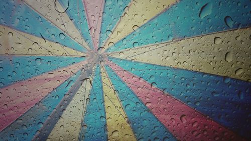 Full frame shot of tiled floor