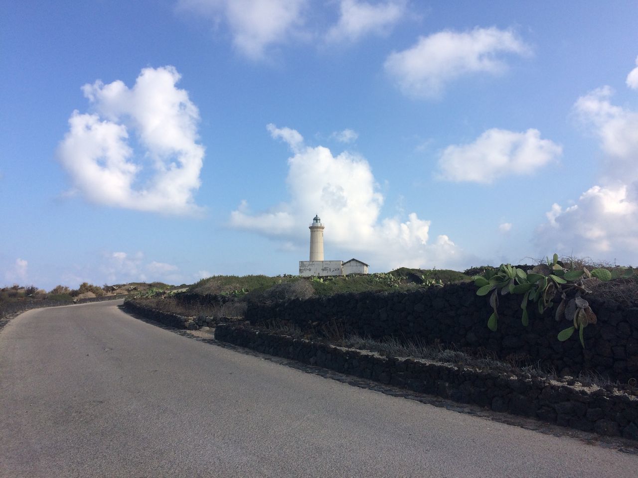 VIEW OF LIGHTHOUSE AGAINST SKY