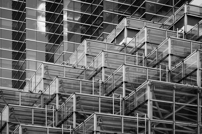 Full frame shot of staircase