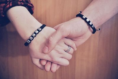 Close-up of woman hand with tattoo