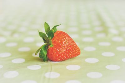 Close-up of strawberries