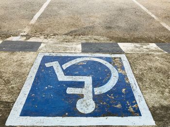 Disabled symbols for parking