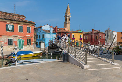 View of buildings in city