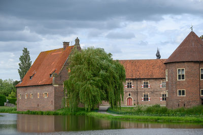 The castle of raesfeld in germany