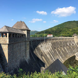 View of built structures against the sky