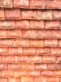 Full frame shot of brick wall