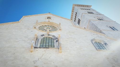 Low angle view of building against sky