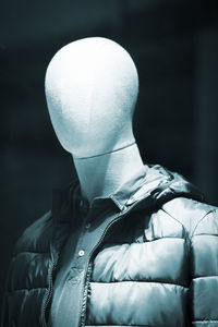 Jacket on mannequin