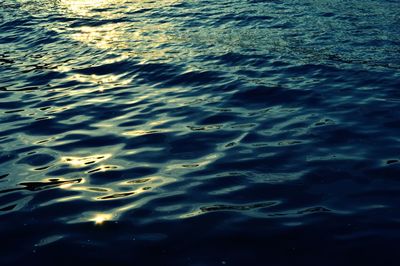 Reflection of clouds in water