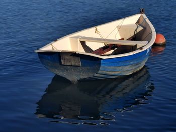 Boat in sea